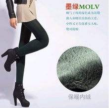 Load image into Gallery viewer, Rooftrellen Hot New Fashion Women's Autumn And Winter High Elasticity And Good Quality Thick Velvet Pants Warm Leggings