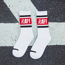 Load image into Gallery viewer, CHAOZHU Black White Cotton Socks AB Side Don't Follow Me I'm Lost too Creative Unisex Women Men Casual Socks Daily