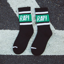 Load image into Gallery viewer, CHAOZHU Black White Cotton Socks AB Side Don't Follow Me I'm Lost too Creative Unisex Women Men Casual Socks Daily