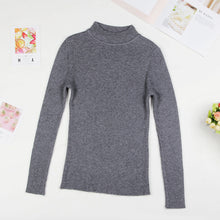 Load image into Gallery viewer, DeRuiLaDy 2019 Fall New Women Turtleneck Sweater Pullover Black Pink Knitted Slim Sweaters Tops Winter Casual Sweater Jumper Top