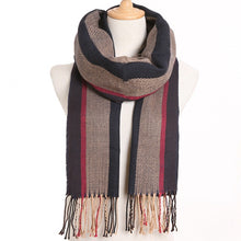 Load image into Gallery viewer, [VIANOSI] 2019 Luxury Design Men Scarf Foulard Plaid Scarves Poncho Casual Winter Scarfs Male Bufandas Hombre