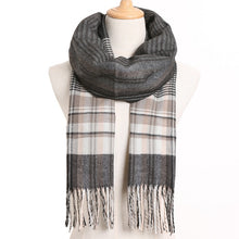 Load image into Gallery viewer, [VIANOSI] 2019 Luxury Design Men Scarf Foulard Plaid Scarves Poncho Casual Winter Scarfs Male Bufandas Hombre