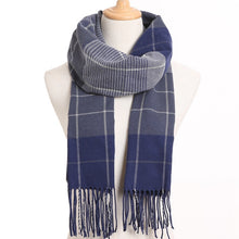 Load image into Gallery viewer, [VIANOSI] 2019 Luxury Design Men Scarf Foulard Plaid Scarves Poncho Casual Winter Scarfs Male Bufandas Hombre