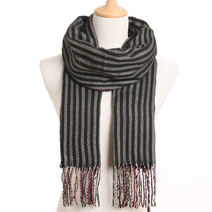 [VIANOSI] 2019 Luxury Design Men Scarf Foulard Plaid Scarves Poncho Casual Winter Scarfs Male Bufandas Hombre