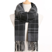 Load image into Gallery viewer, [VIANOSI] 2019 Luxury Design Men Scarf Foulard Plaid Scarves Poncho Casual Winter Scarfs Male Bufandas Hombre