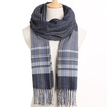 Load image into Gallery viewer, [VIANOSI] 2019 Luxury Design Men Scarf Foulard Plaid Scarves Poncho Casual Winter Scarfs Male Bufandas Hombre
