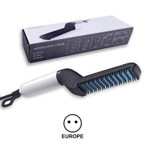 Multifunctional Hair Comb Brush Beard Straightener Hair Straighten Straightening Comb Hair Curler Quick Hair Styler For Men