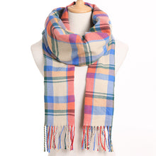 Load image into Gallery viewer, [VIANOSI] 2019 Plaid Winter Scarf Women Warm Foulard Solid Scarves Fashion Casual Scarfs Cashmere Bufandas Hombre