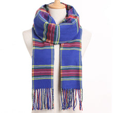 Load image into Gallery viewer, [VIANOSI] 2019 Plaid Winter Scarf Women Warm Foulard Solid Scarves Fashion Casual Scarfs Cashmere Bufandas Hombre