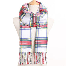 Load image into Gallery viewer, [VIANOSI] 2019 Plaid Winter Scarf Women Warm Foulard Solid Scarves Fashion Casual Scarfs Cashmere Bufandas Hombre