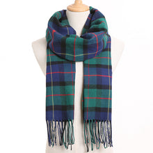 Load image into Gallery viewer, [VIANOSI] 2019 Plaid Winter Scarf Women Warm Foulard Solid Scarves Fashion Casual Scarfs Cashmere Bufandas Hombre