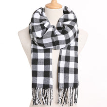 Load image into Gallery viewer, [VIANOSI] 2019 Plaid Winter Scarf Women Warm Foulard Solid Scarves Fashion Casual Scarfs Cashmere Bufandas Hombre