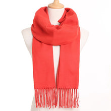 Load image into Gallery viewer, [VIANOSI] 2019 Plaid Winter Scarf Women Warm Foulard Solid Scarves Fashion Casual Scarfs Cashmere Bufandas Hombre