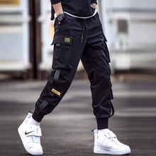 Load image into Gallery viewer, Streetwear Men&#39;s Multi Pockets Cargo Harem Pants Hip Hop Casual Male Track Pants Joggers Trousers Fashion Harajuku Men Pants