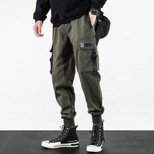 Load image into Gallery viewer, Streetwear Men&#39;s Multi Pockets Cargo Harem Pants Hip Hop Casual Male Track Pants Joggers Trousers Fashion Harajuku Men Pants