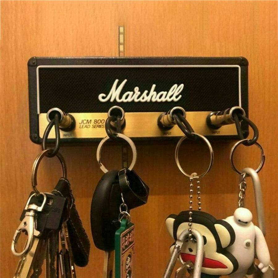 Key Storage Marshall Guitar Keychain Holder Jack II Rack 2.0 Electric Key Rack Amp Vintage Amplifier JCM800 Standard Gift