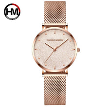 Load image into Gallery viewer, Women Watches Top Brand Luxury Japan Quartz Movement Stainless Steel Sliver White Dial Waterproof Wristwatches relogio feminino
