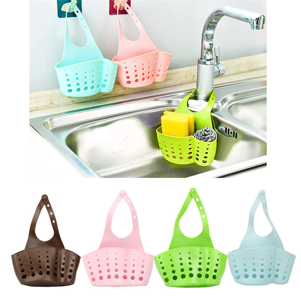 Cheap Kitchen Racks 7Colors Select Hanging Drain Storage Tools Sink storage Hanging Basket Sink Sponge Holder